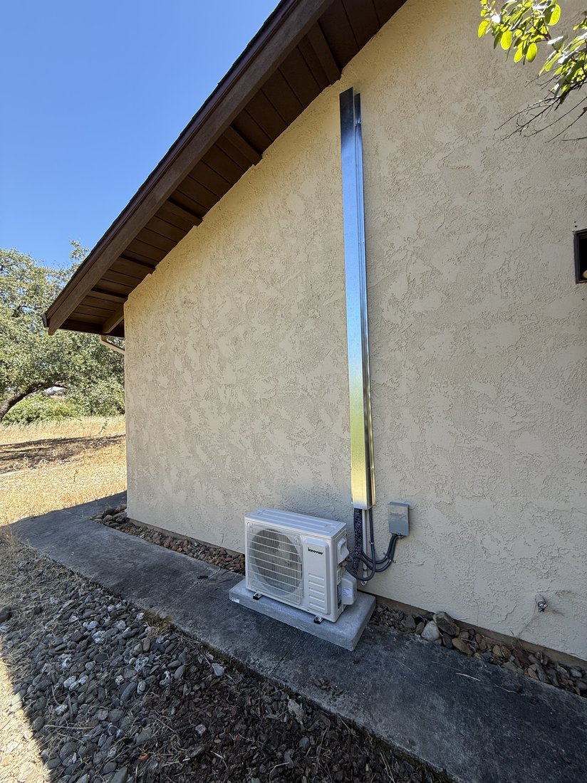 Mini-split outdoor unit install